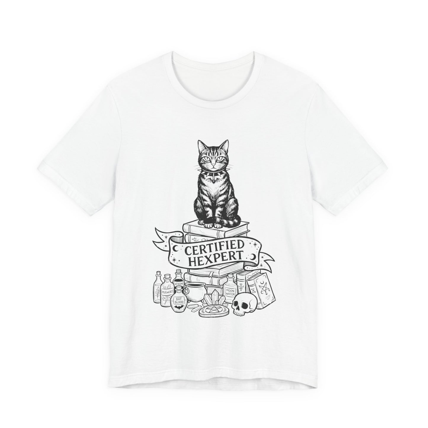 DarkArts Collection - Certified Hexpert Cat T-Shirt