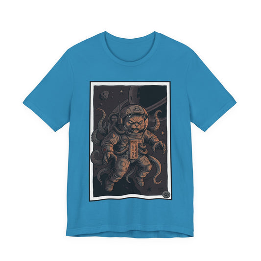 Alien Cat Astronaut Cat Tee — Space Cat Graphic T-Shirt