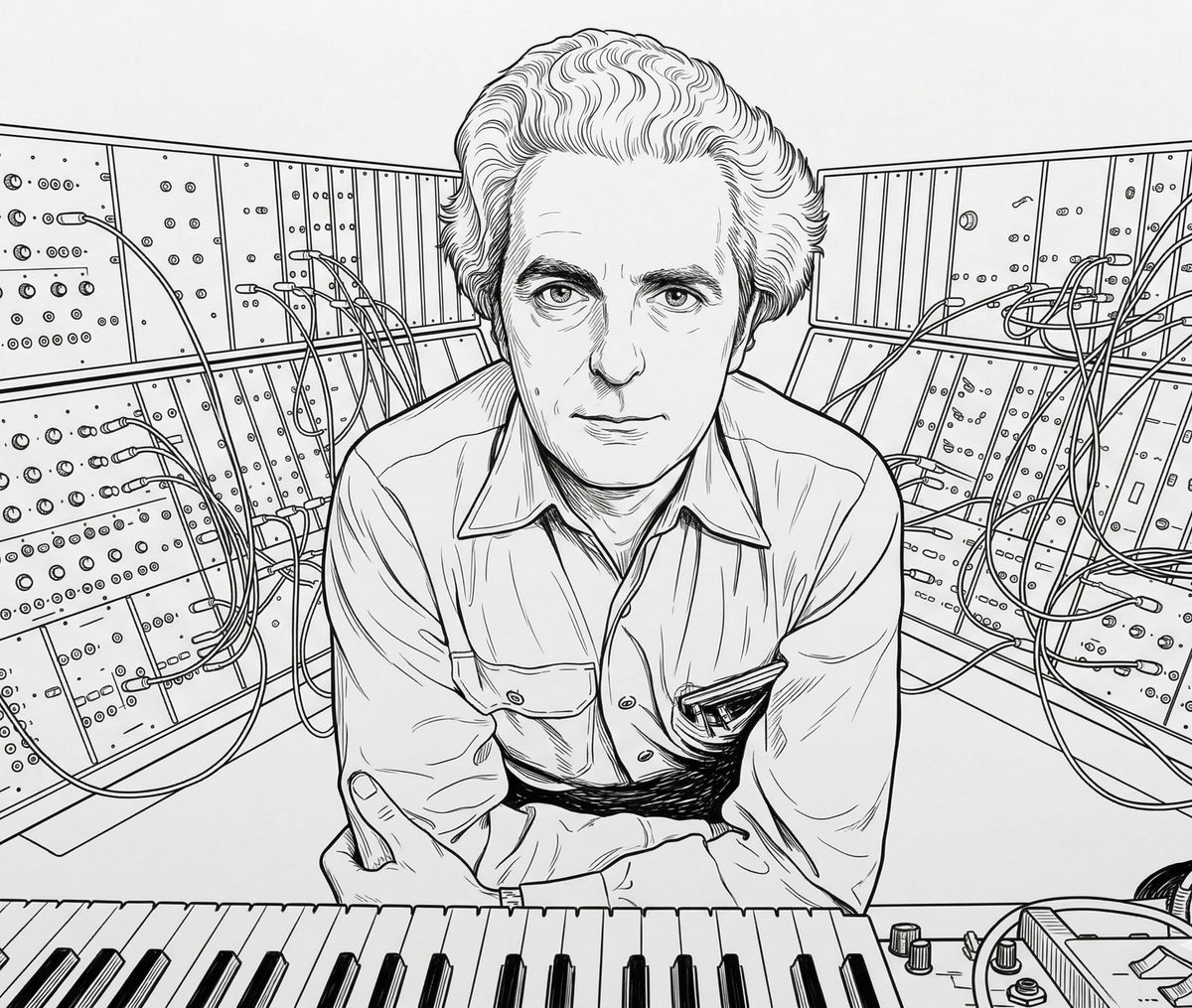 Bob Moog Collection - Analog Synthesizer Icon - Modular Madness