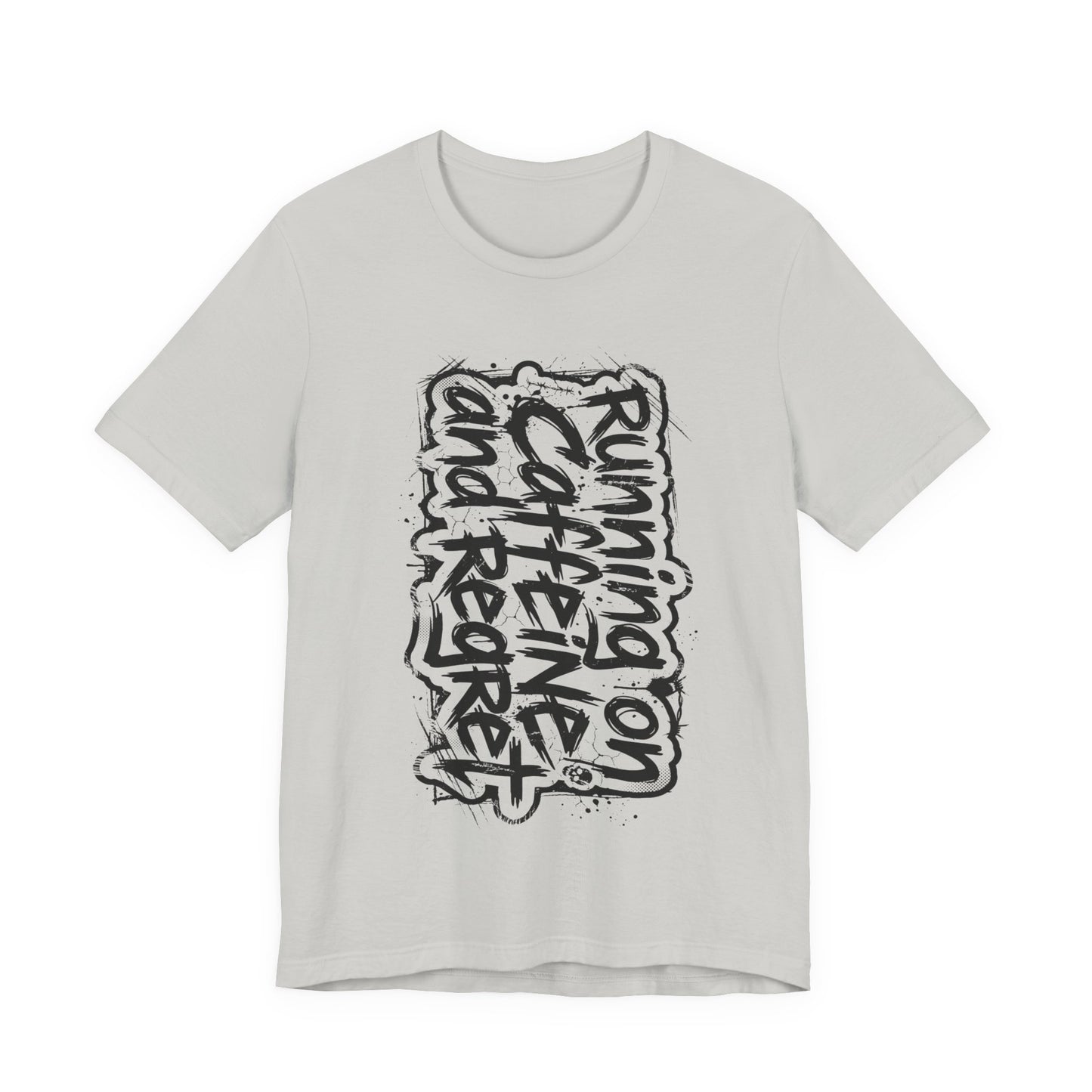 VOID - "Running on Caffeine and Regret" Coffee Lover Shirt