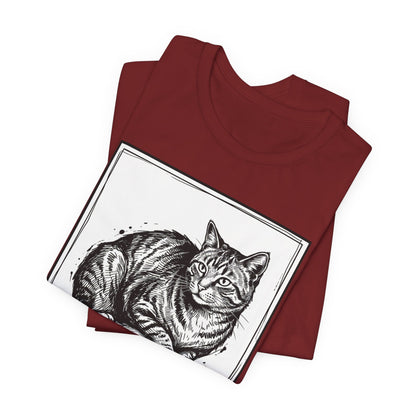 DarkArts Collection - Cat & Skull 2 T‑Shirt — Gothic Cat Skull Graphic Tee