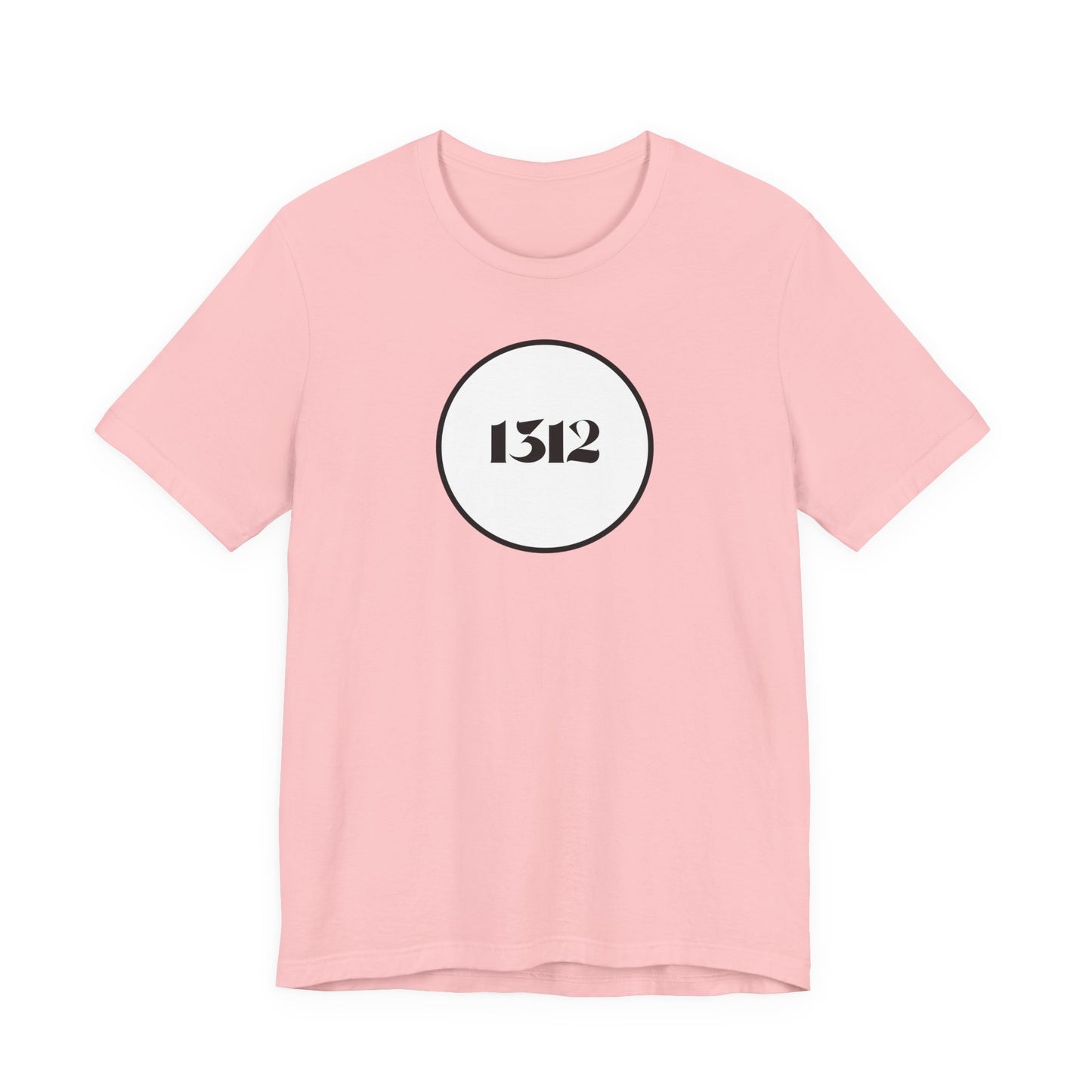 1312 - Circle Logo Tee — Minimalist Streetwear T-Shirt
