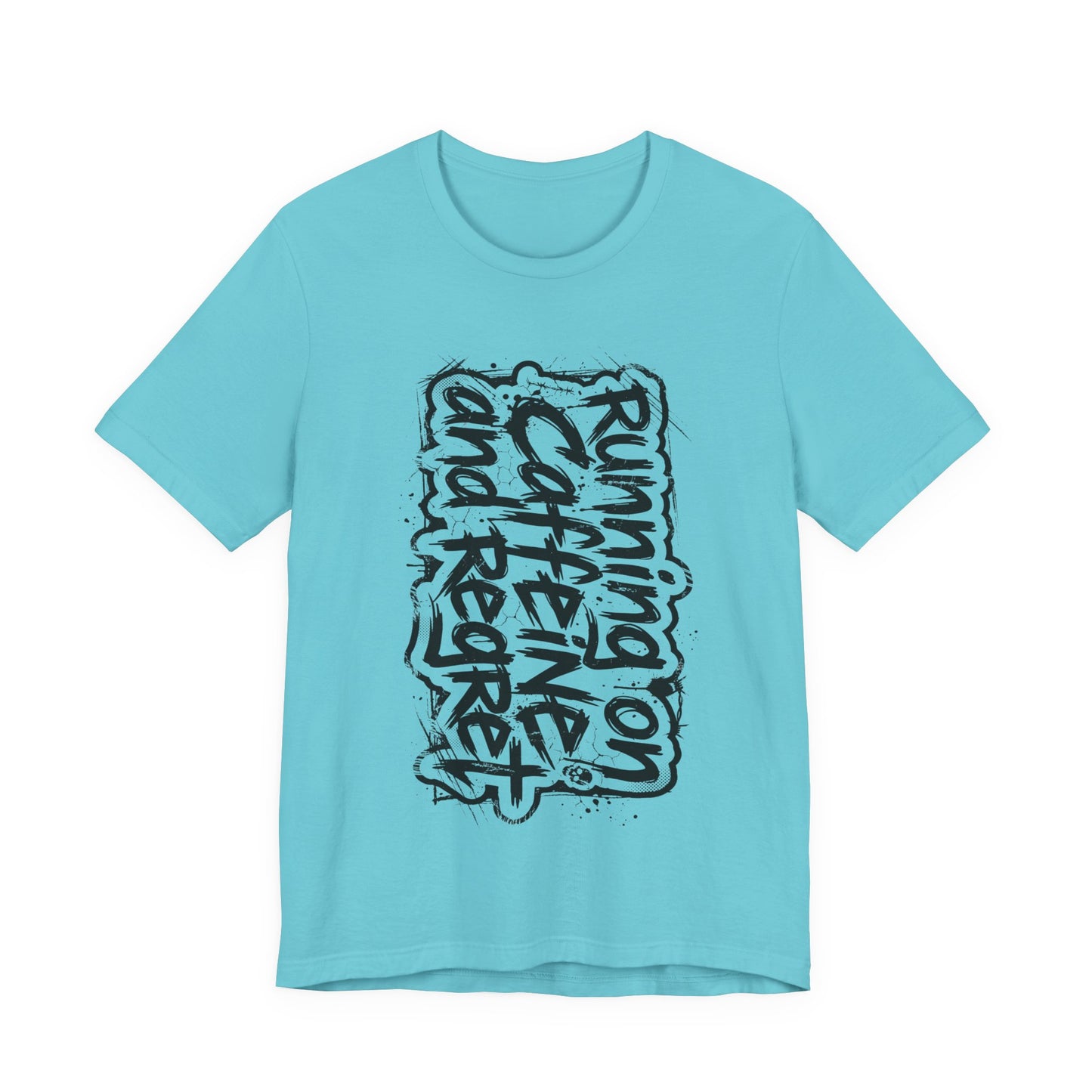VOID - "Running on Caffeine and Regret" Coffee Lover Shirt
