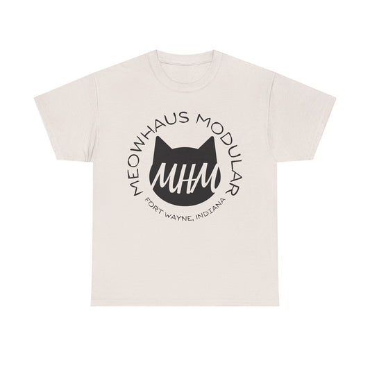 Meowhaus Modular Tee — 'MHM' Cat Logo Fort Wayne, Indiana