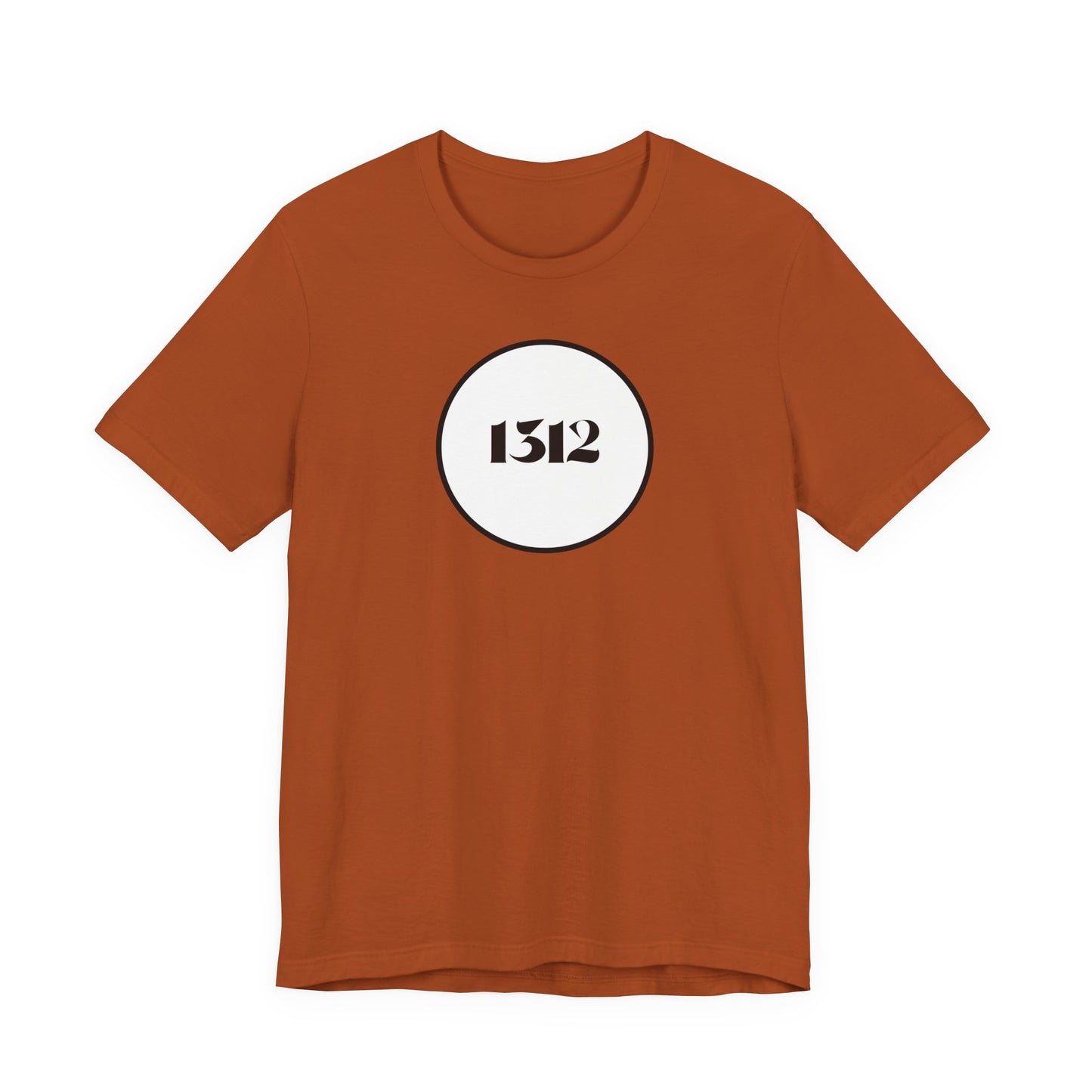 1312 - Circle Logo Tee — Minimalist Streetwear T-Shirt