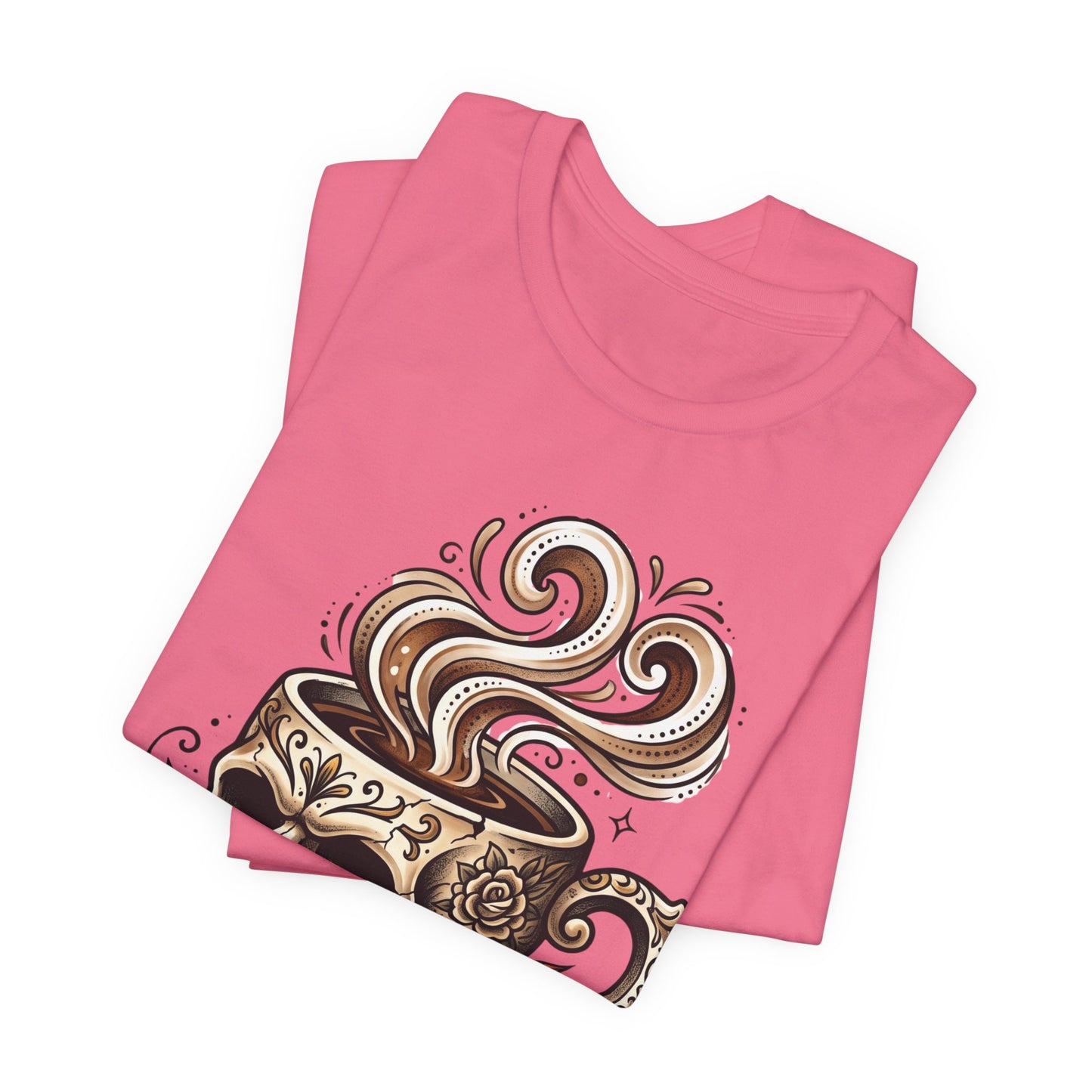 VOID - Skull Coffee Tee — "I Like My Nihilism With Sugar and Cream" Graphic T-Shirt