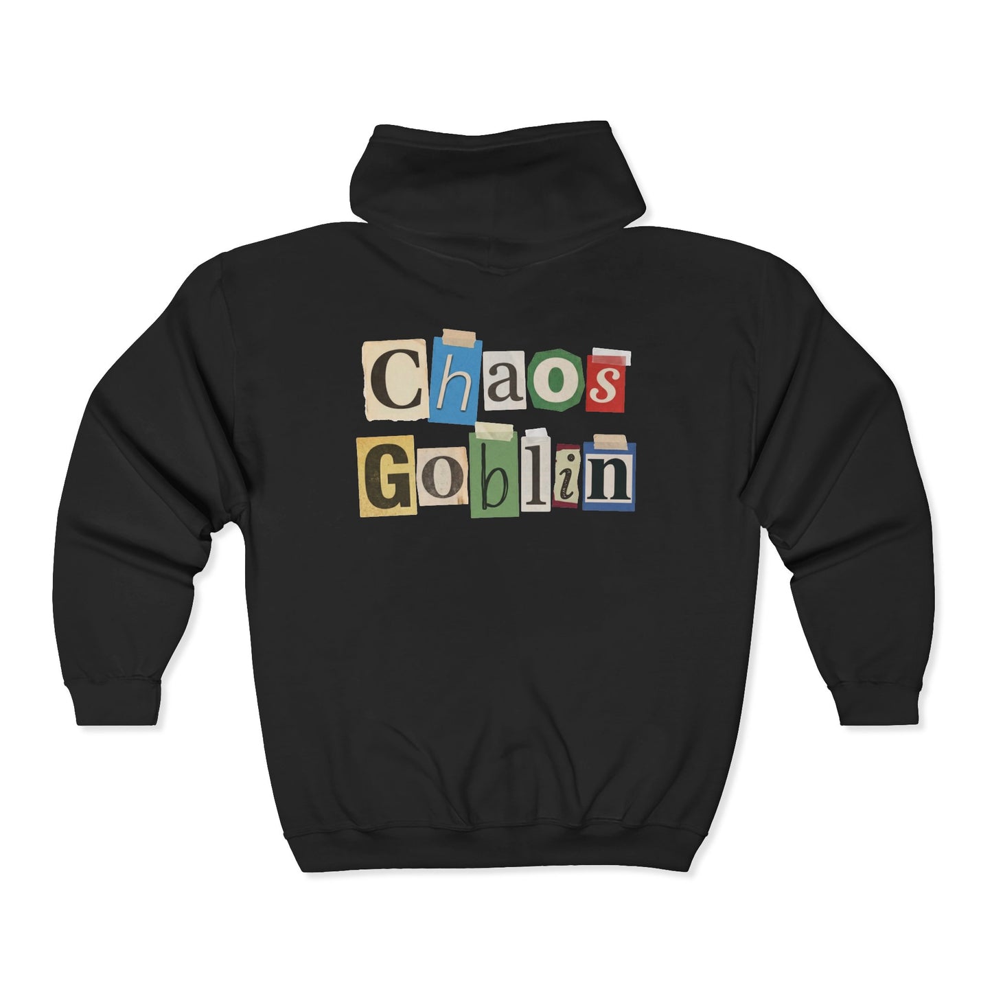 Custom:  Kjit / Chaos Goblin Zip-Up Hoodie