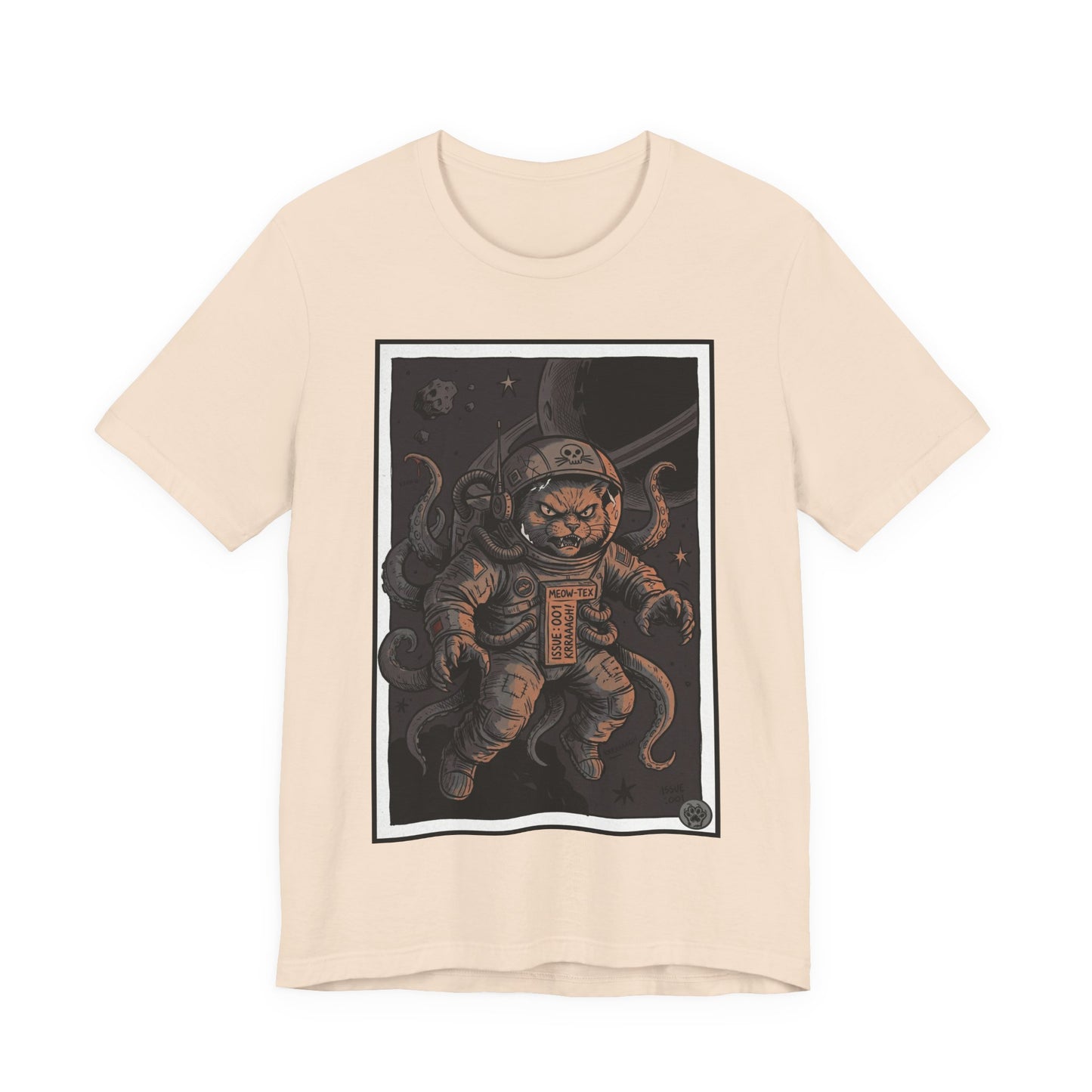 Alien Cat Astronaut Cat Tee — Space Cat Graphic T-Shirt