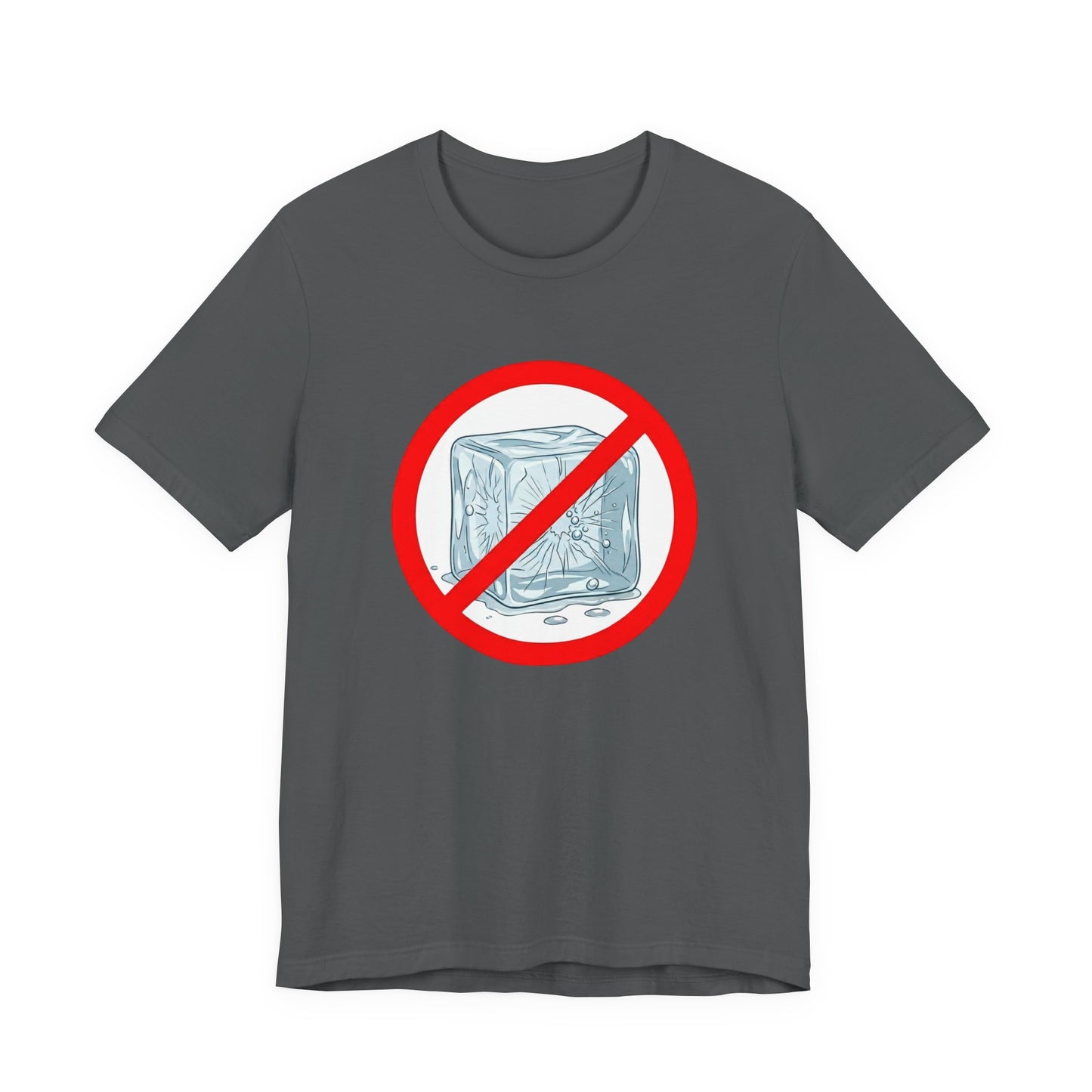 No Ice T-Shirt — Anti-Ice Symbol Tee