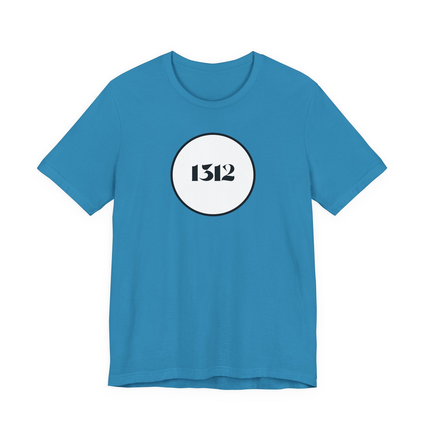 1312 - Circle Logo Tee — Minimalist Streetwear T-Shirt