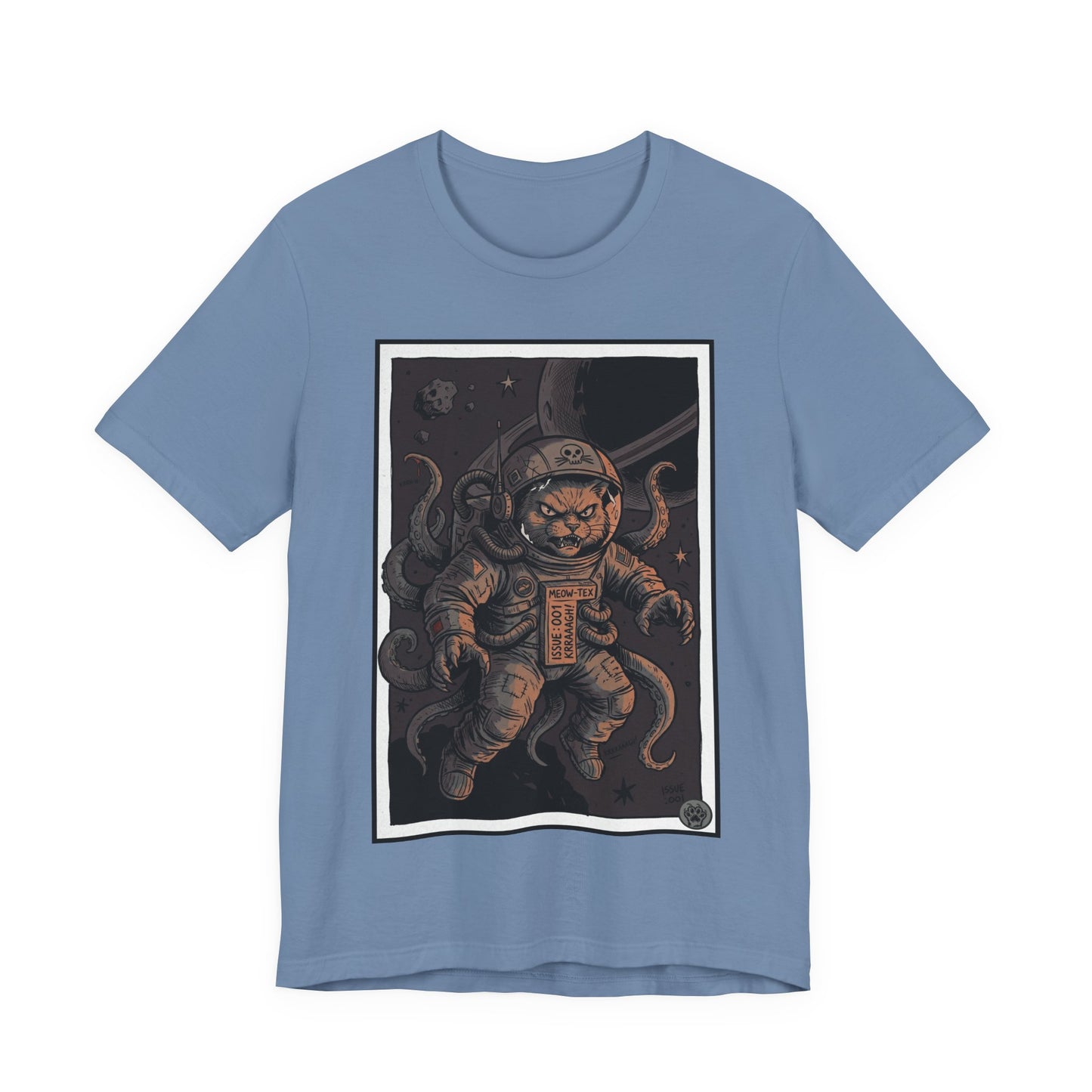 Alien Cat Astronaut Cat Tee — Space Cat Graphic T-Shirt