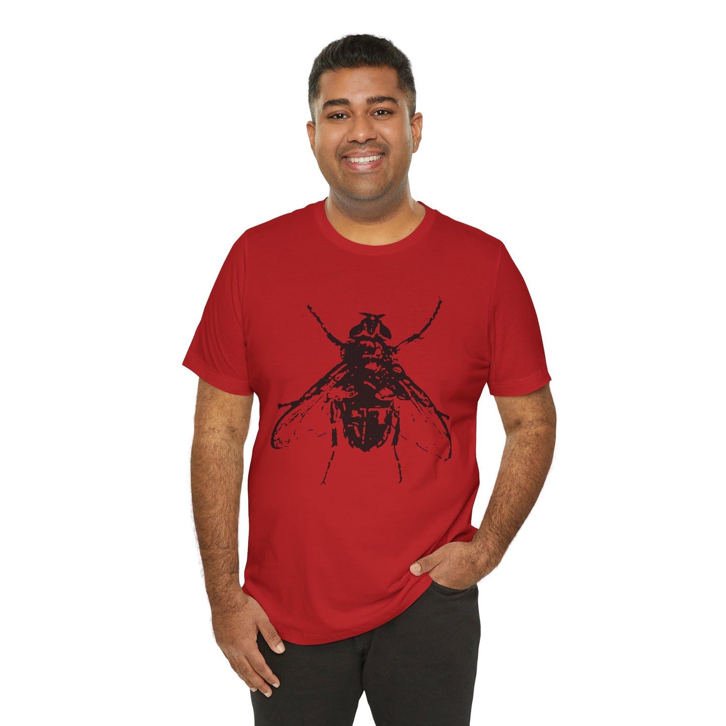 The Big Fly T-Shirt — Black Illustration Graphic Tee