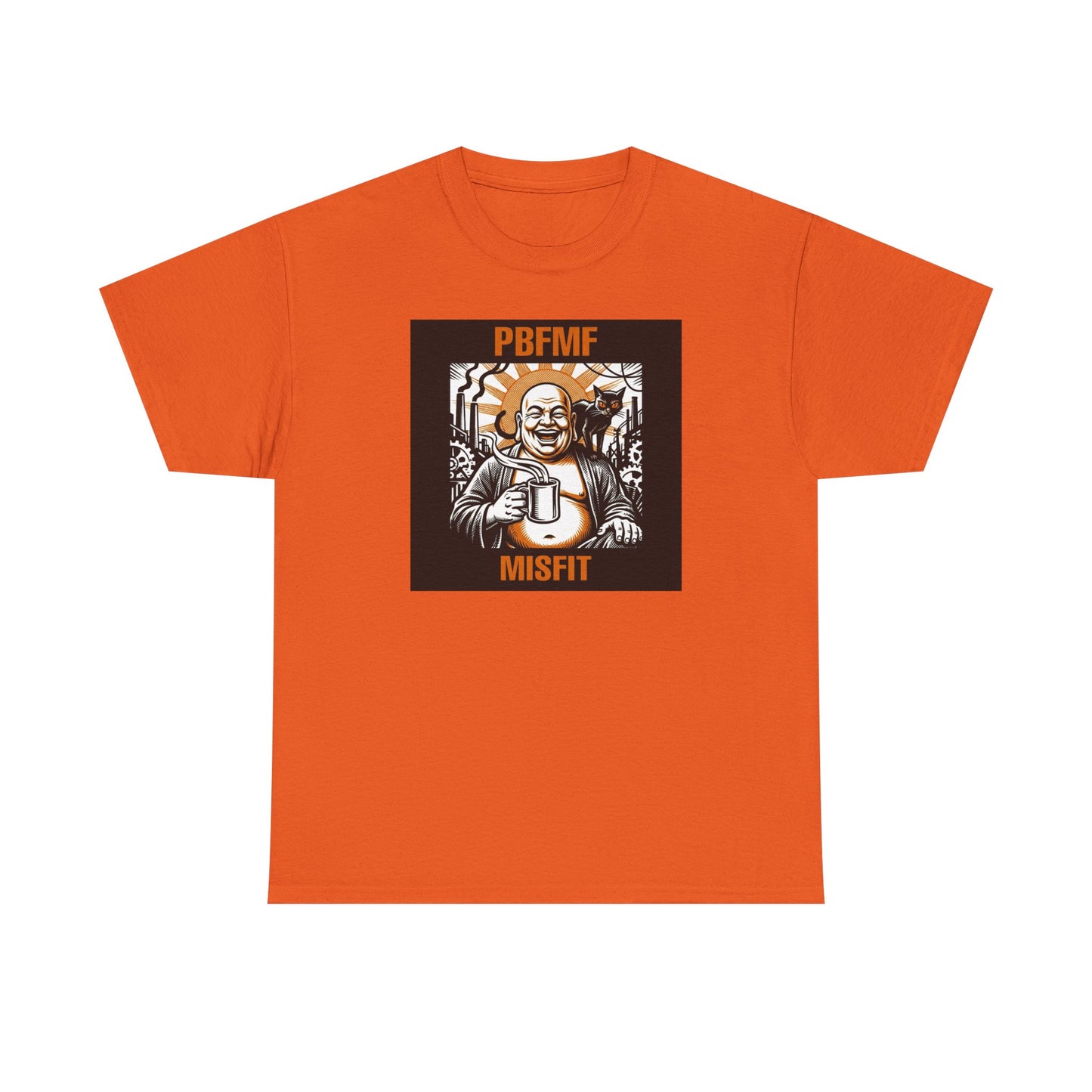 PBFMF - Fatty - Misfit Unisex Heavy Cotton Tee