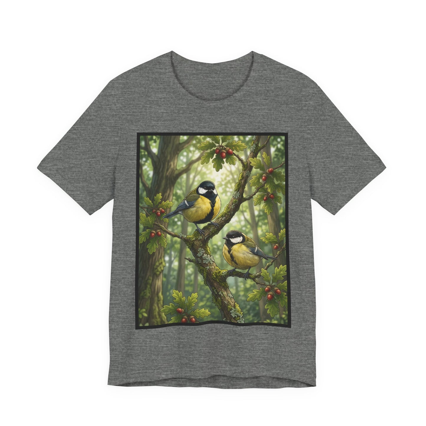 Great Big Tits! - Birder Wordplay Humor -  Birds Forest Tee — Nature Birdwatching T‑Shirt
