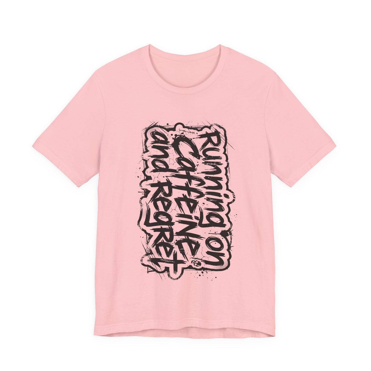 VOID - "Running on Caffeine and Regret" Coffee Lover Shirt