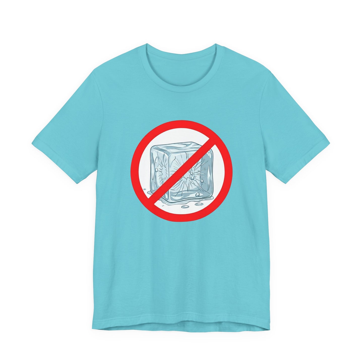 No Ice T-Shirt — Anti-Ice Symbol Tee