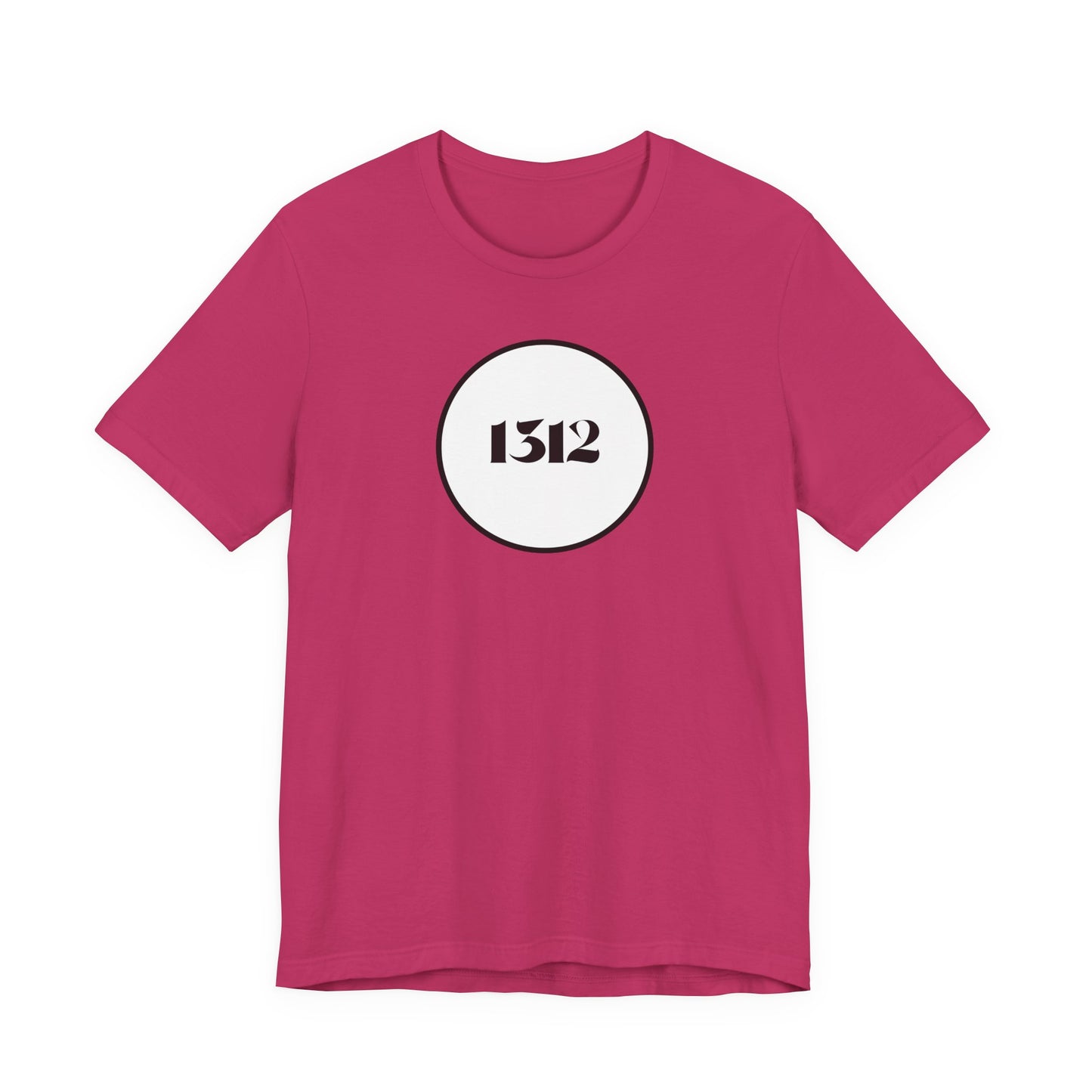 1312 - Circle Logo Tee — Minimalist Streetwear T-Shirt