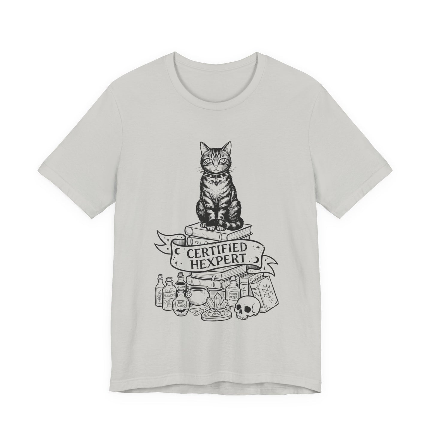 DarkArts Collection - Certified Hexpert Cat T-Shirt