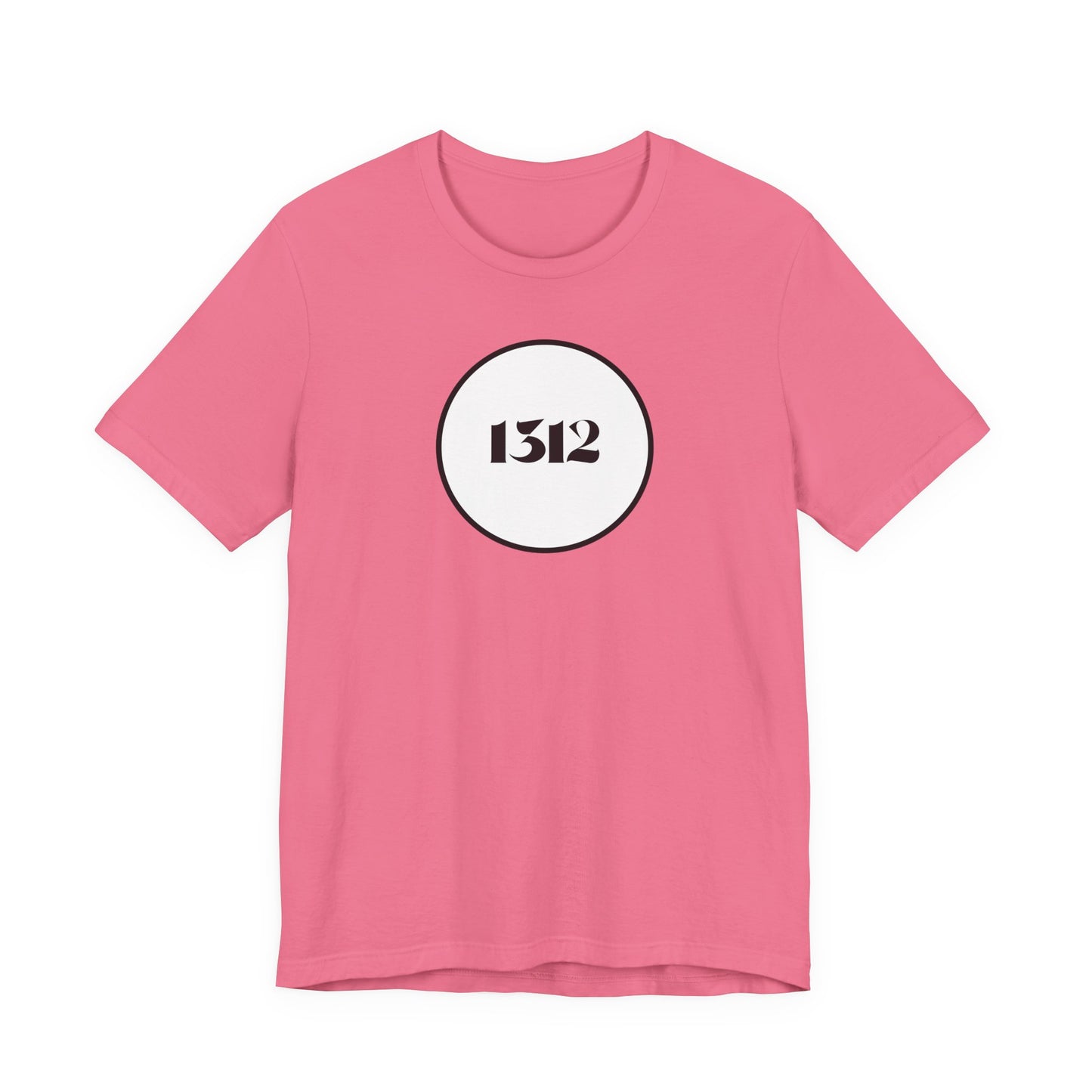 1312 - Circle Logo Tee — Minimalist Streetwear T-Shirt