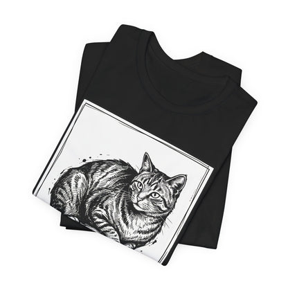 DarkArts Collection - Cat & Skull 2 T‑Shirt — Gothic Cat Skull Graphic Tee