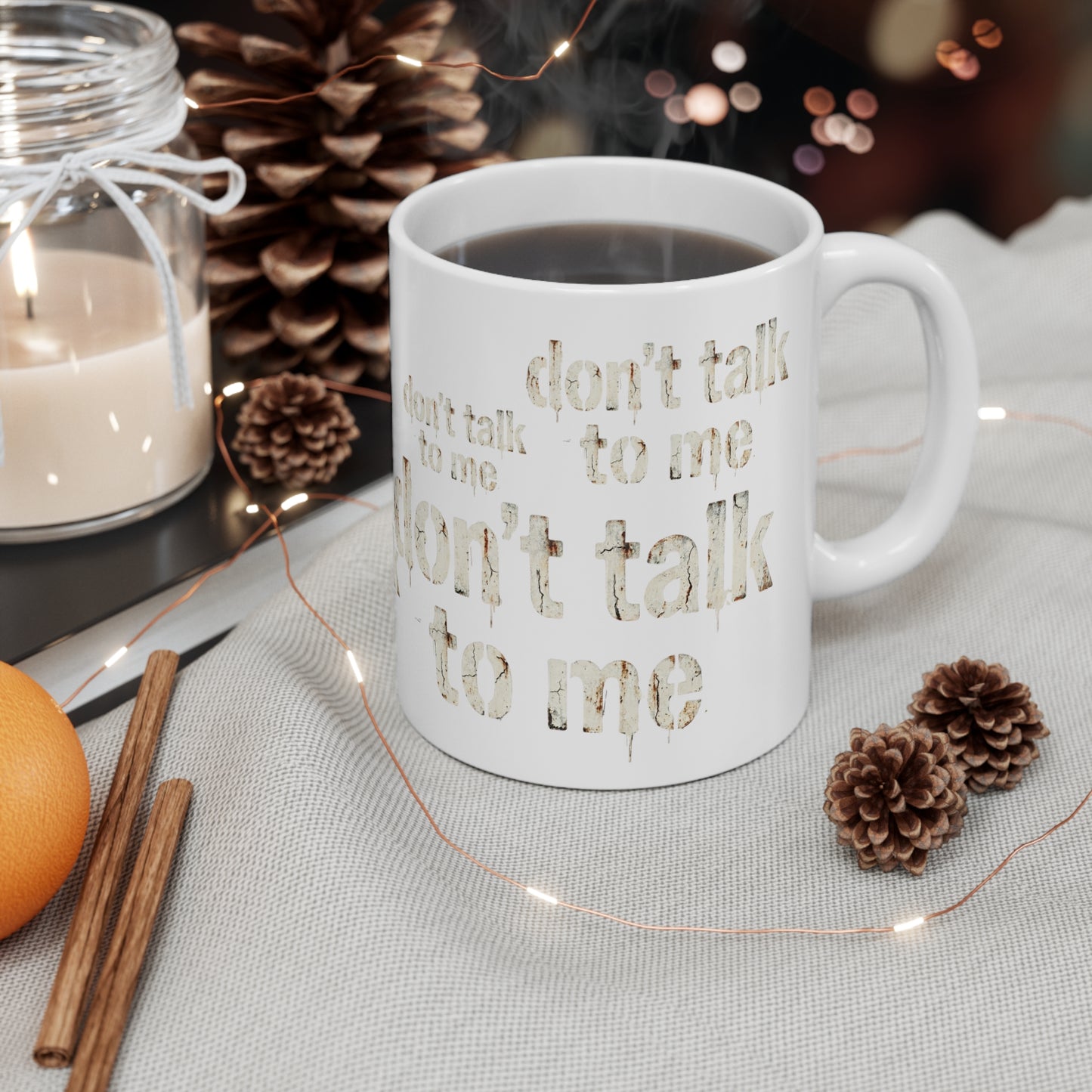 VOID - Don't Talk To Me Mug — Funny Sarcastic Coffee Cup