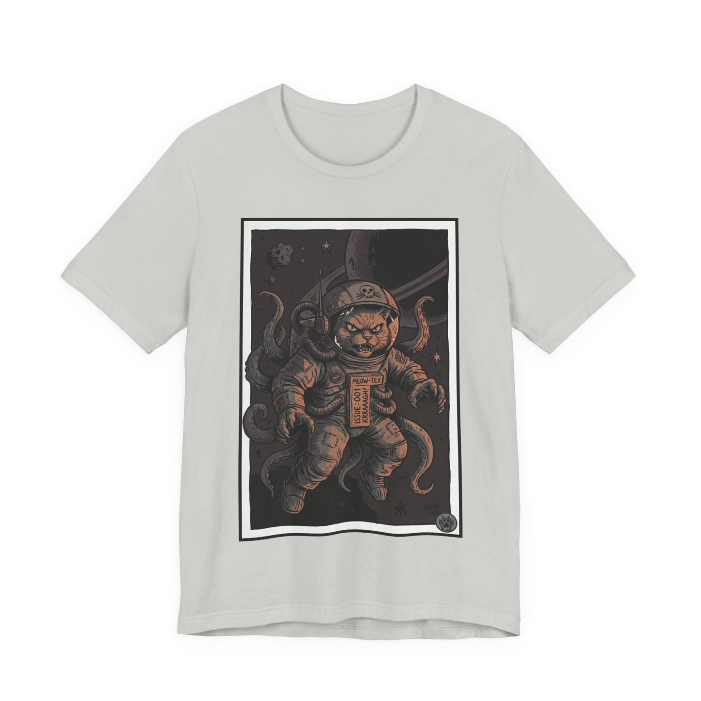 Alien Cat Astronaut Cat Tee — Space Cat Graphic T-Shirt