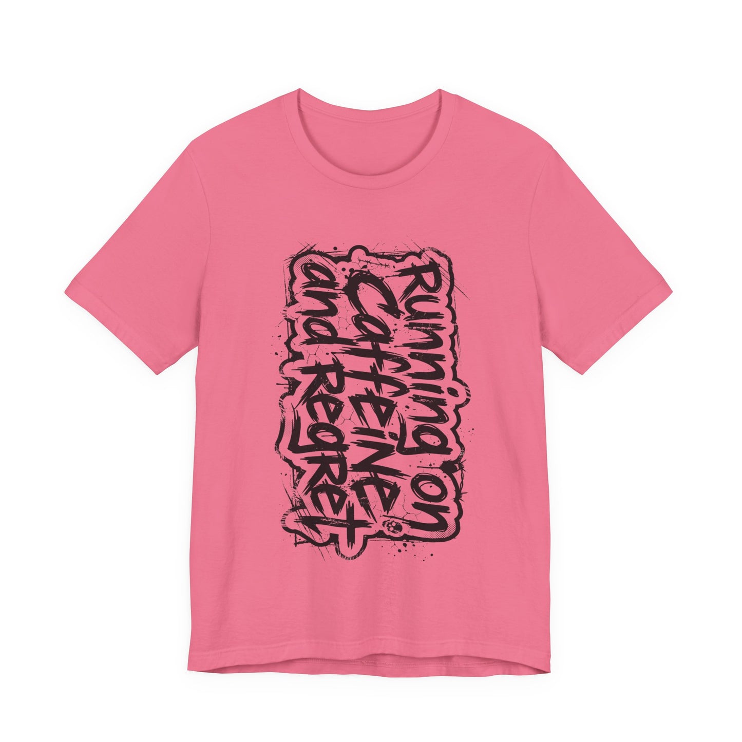 VOID - "Running on Caffeine and Regret" Coffee Lover Shirt
