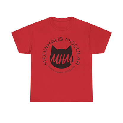 Meowhaus Modular Tee — 'MHM' Cat Logo Fort Wayne, Indiana