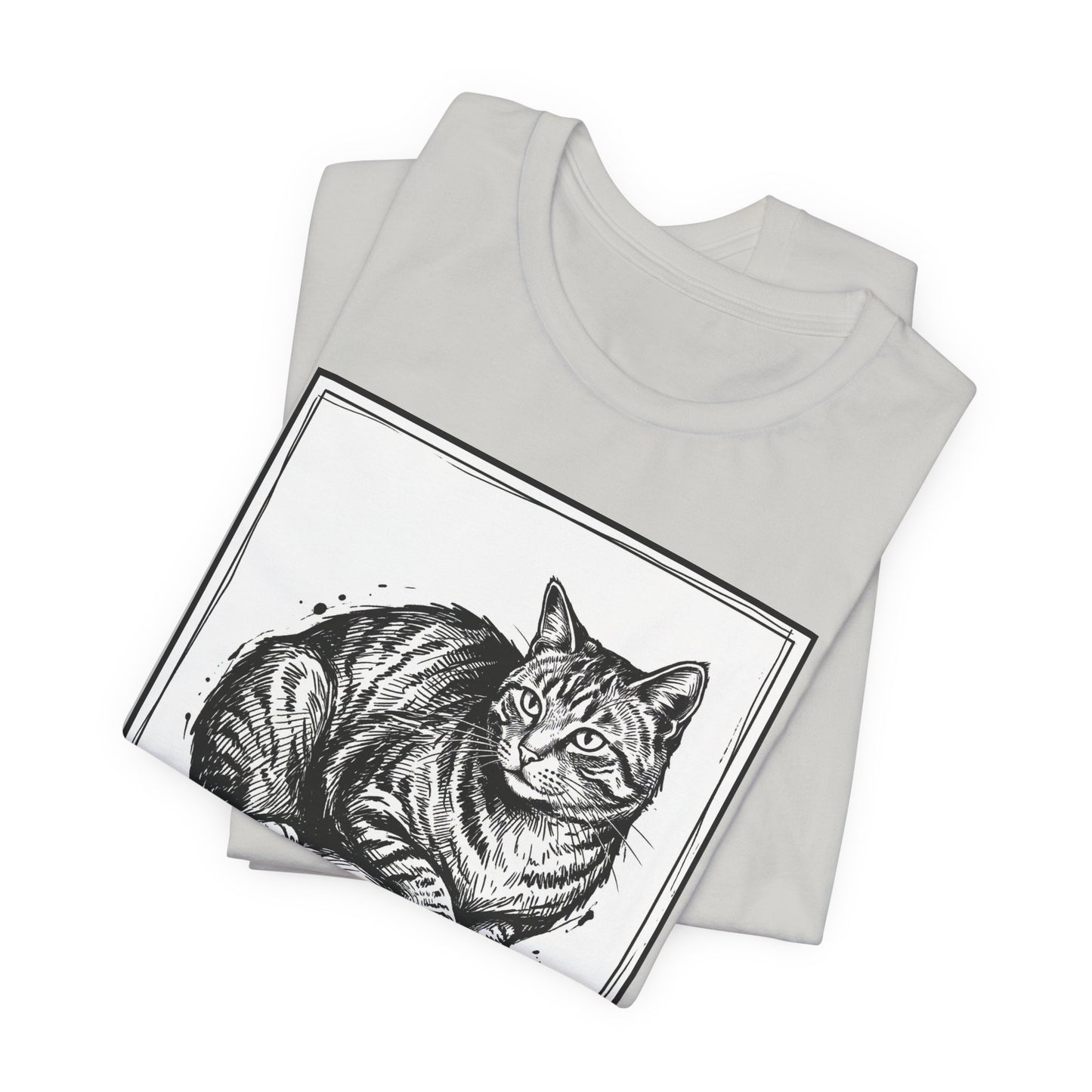 DarkArts Collection - Cat & Skull 2 T‑Shirt — Gothic Cat Skull Graphic Tee