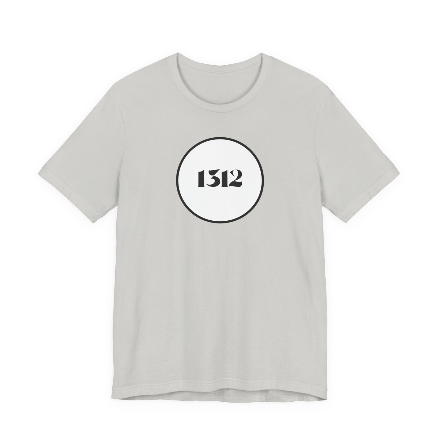 1312 - Circle Logo Tee — Minimalist Streetwear T-Shirt