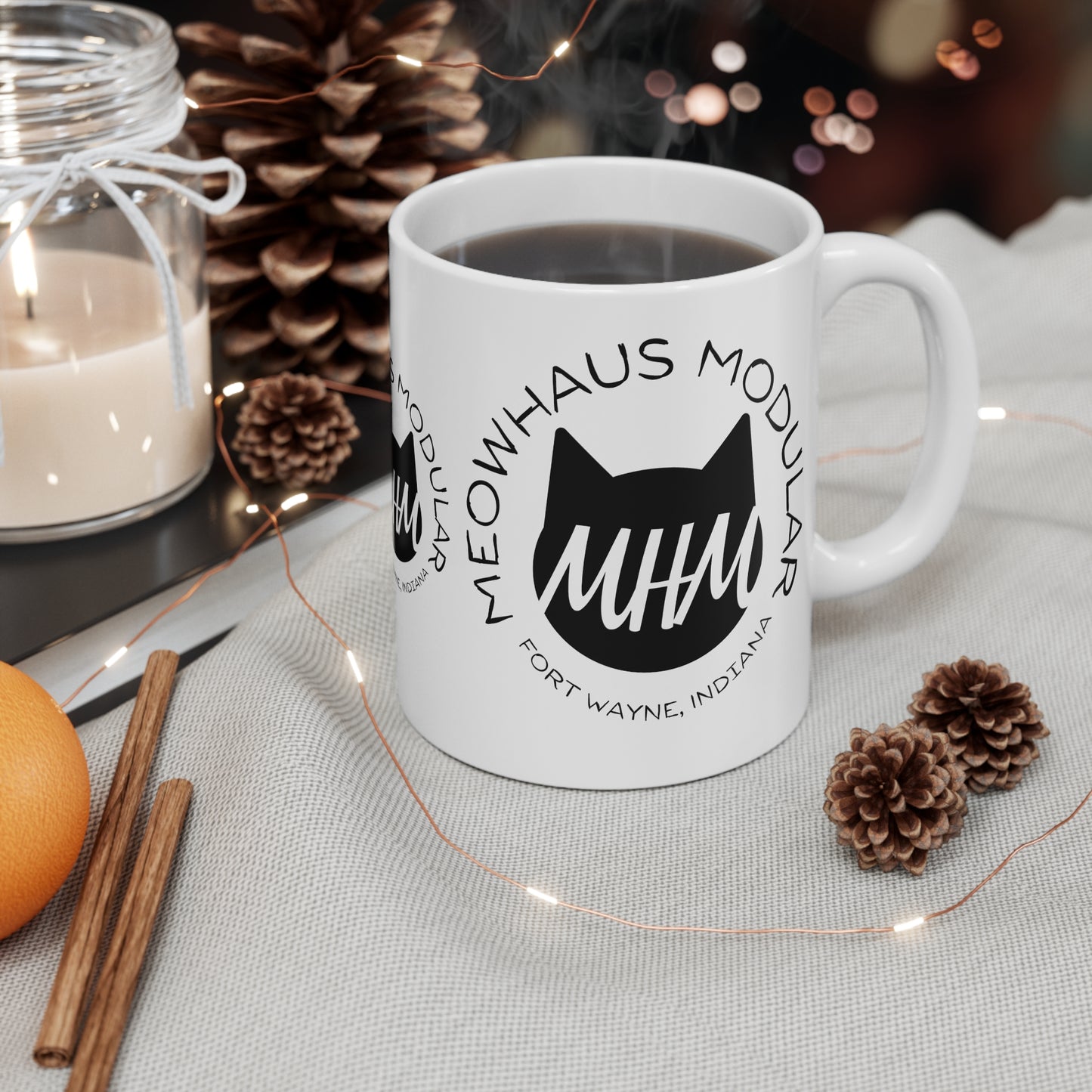 Mug — Meowhaus Modular Logo Coffee Mug (11 oz)