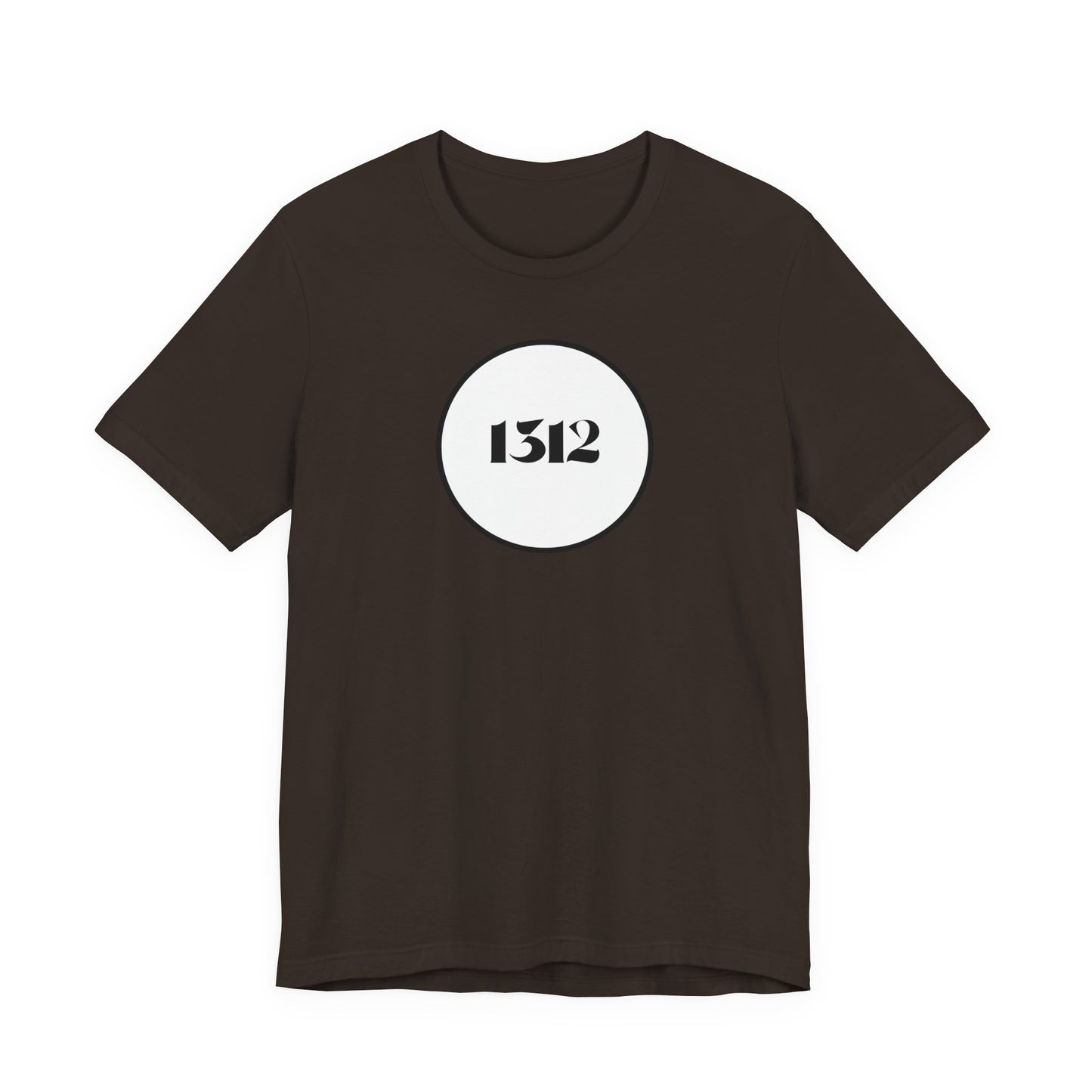 1312 - Circle Logo Tee — Minimalist Streetwear T-Shirt