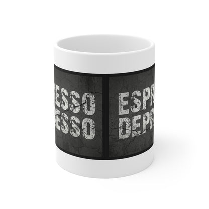 VOID - Espresso Depresso Coffee Mug — Funny Gag Gift for Coffee Lovers
