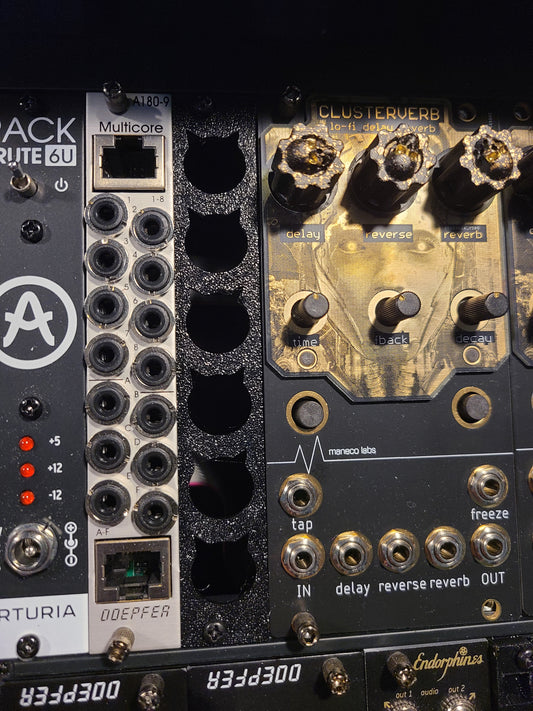MHM - 4HP Blanks w/ Cutouts - Eurorack 3U Compatible