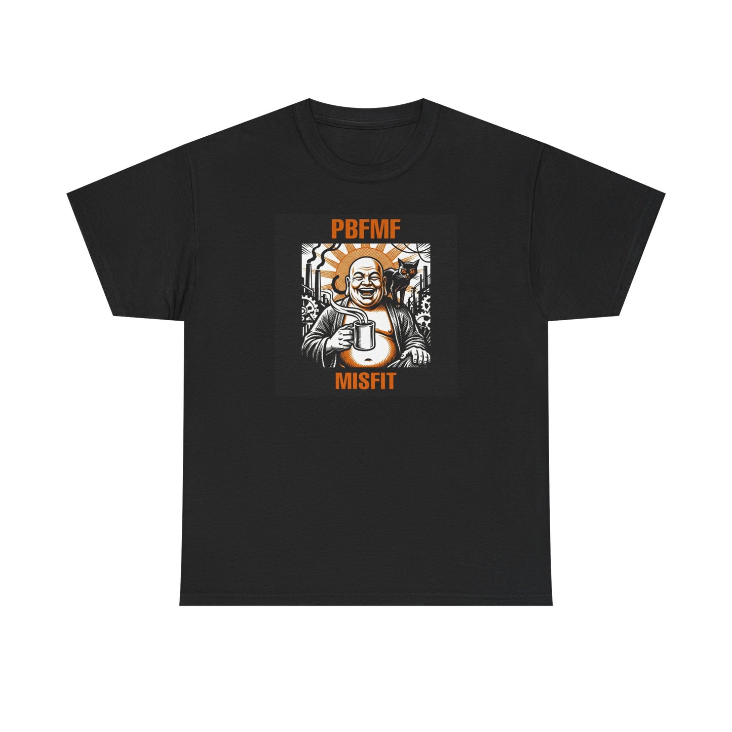 PBFMF - Fatty - Misfit Unisex Heavy Cotton Tee
