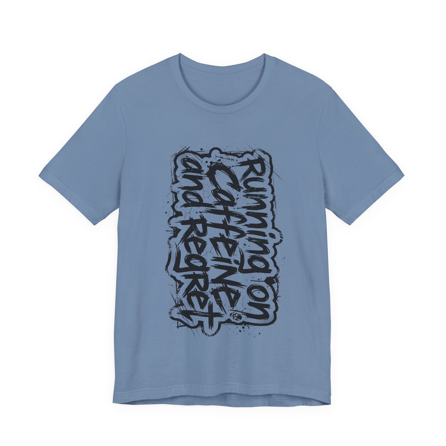 VOID - "Running on Caffeine and Regret" Coffee Lover Shirt