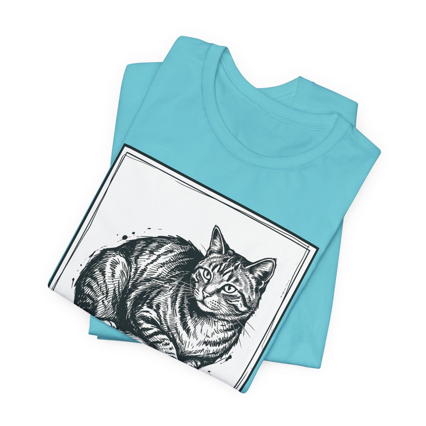 DarkArts Collection - Cat & Skull 2 T‑Shirt — Gothic Cat Skull Graphic Tee
