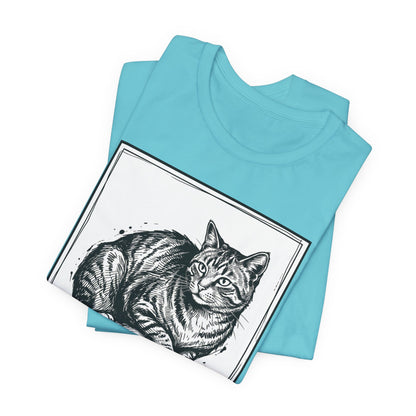 DarkArts Collection - Cat & Skull 2 T‑Shirt — Gothic Cat Skull Graphic Tee