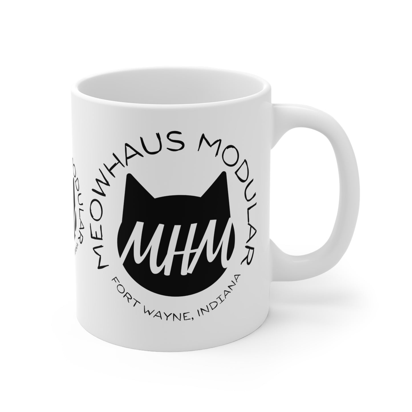Mug — Meowhaus Modular Logo Coffee Mug (11 oz)