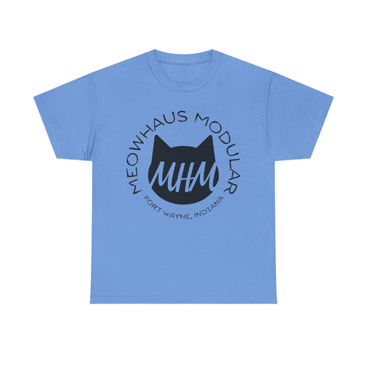 Meowhaus Modular Tee — 'MHM' Cat Logo Fort Wayne, Indiana