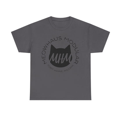 Meowhaus Modular Tee — 'MHM' Cat Logo Fort Wayne, Indiana