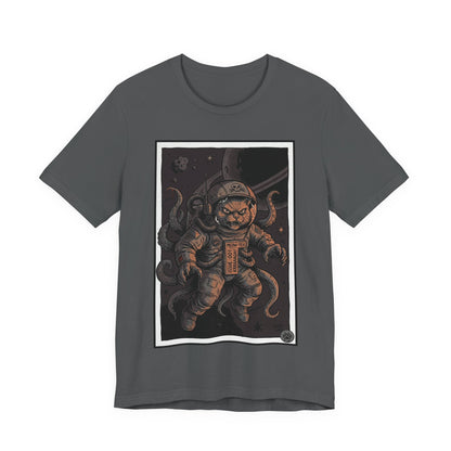 Alien Cat Astronaut Cat Tee — Space Cat Graphic T-Shirt