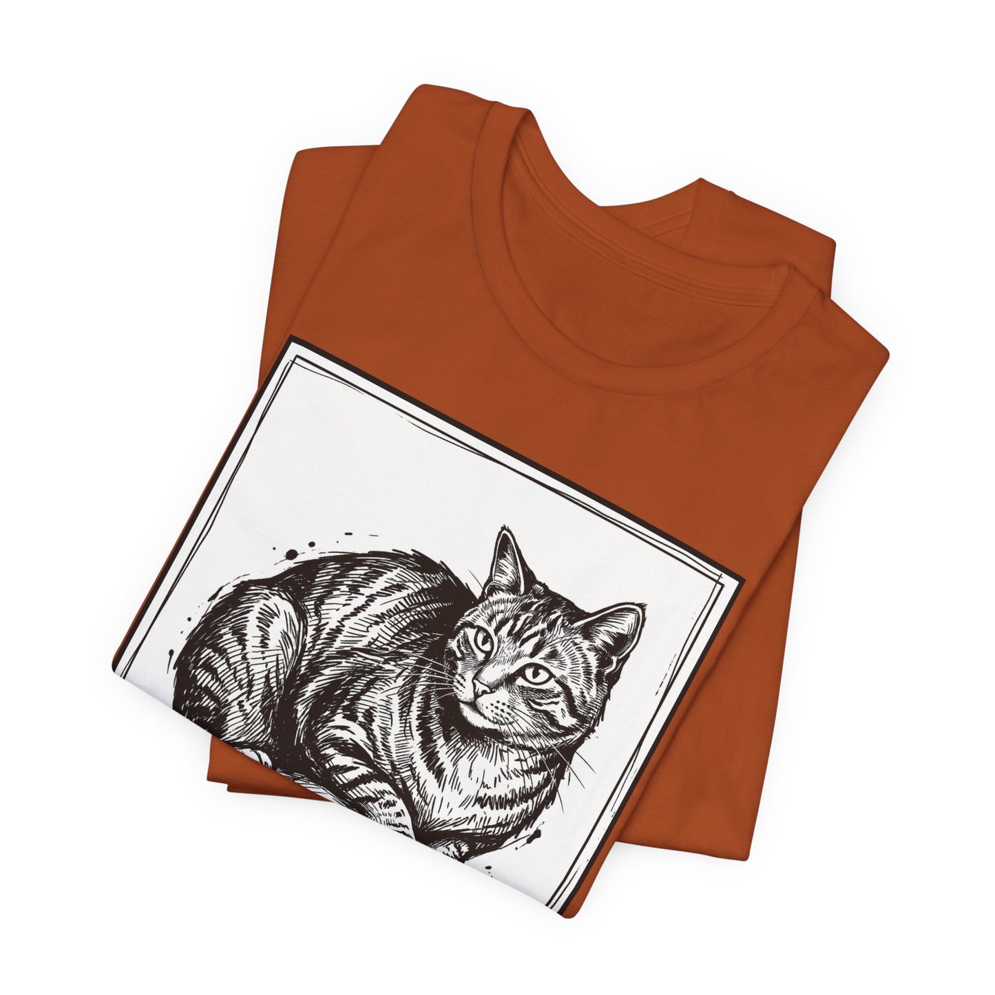 DarkArts Collection - Cat & Skull 2 T‑Shirt — Gothic Cat Skull Graphic Tee
