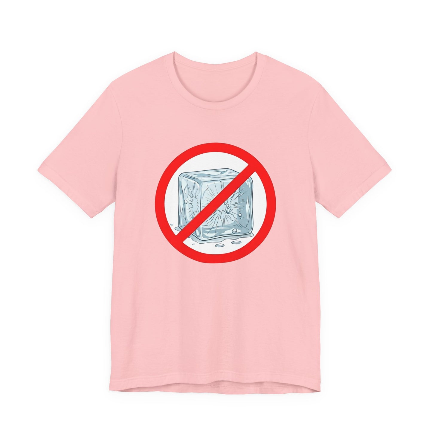 No Ice T-Shirt — Anti-Ice Symbol Tee