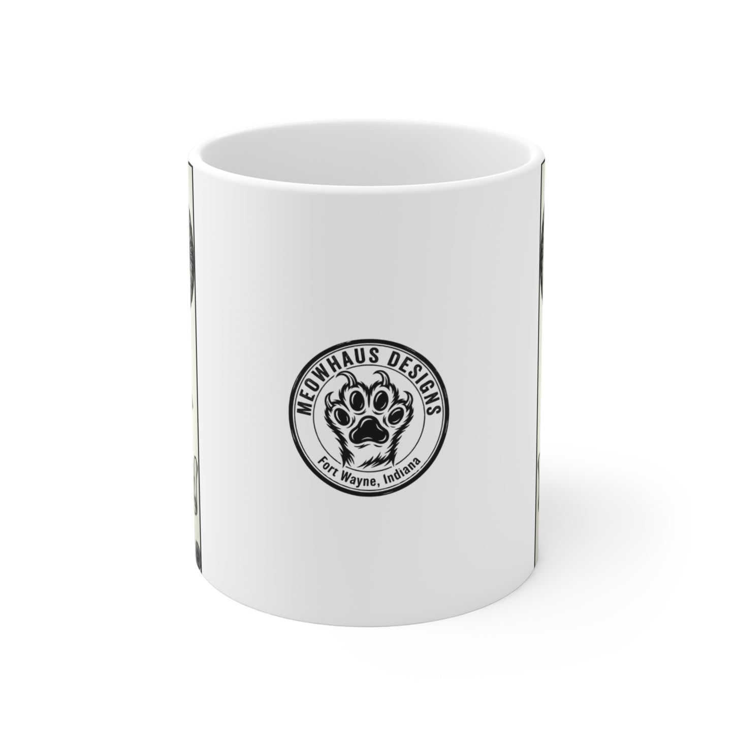 BLZB - 11oz Mug Ambi Handle - Vintage Devil Illustration "Remember Kids... If Jesus is real, then I am also!" 11oz
