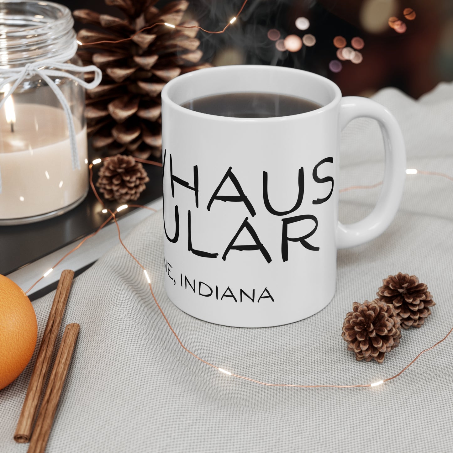 MeowHaus Modular Mug — Fort Wayne Cat Lover Coffee Cup (11 oz)