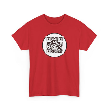 PBFMF Book QR Code Graphic Tee — Scanable Tech Shirt