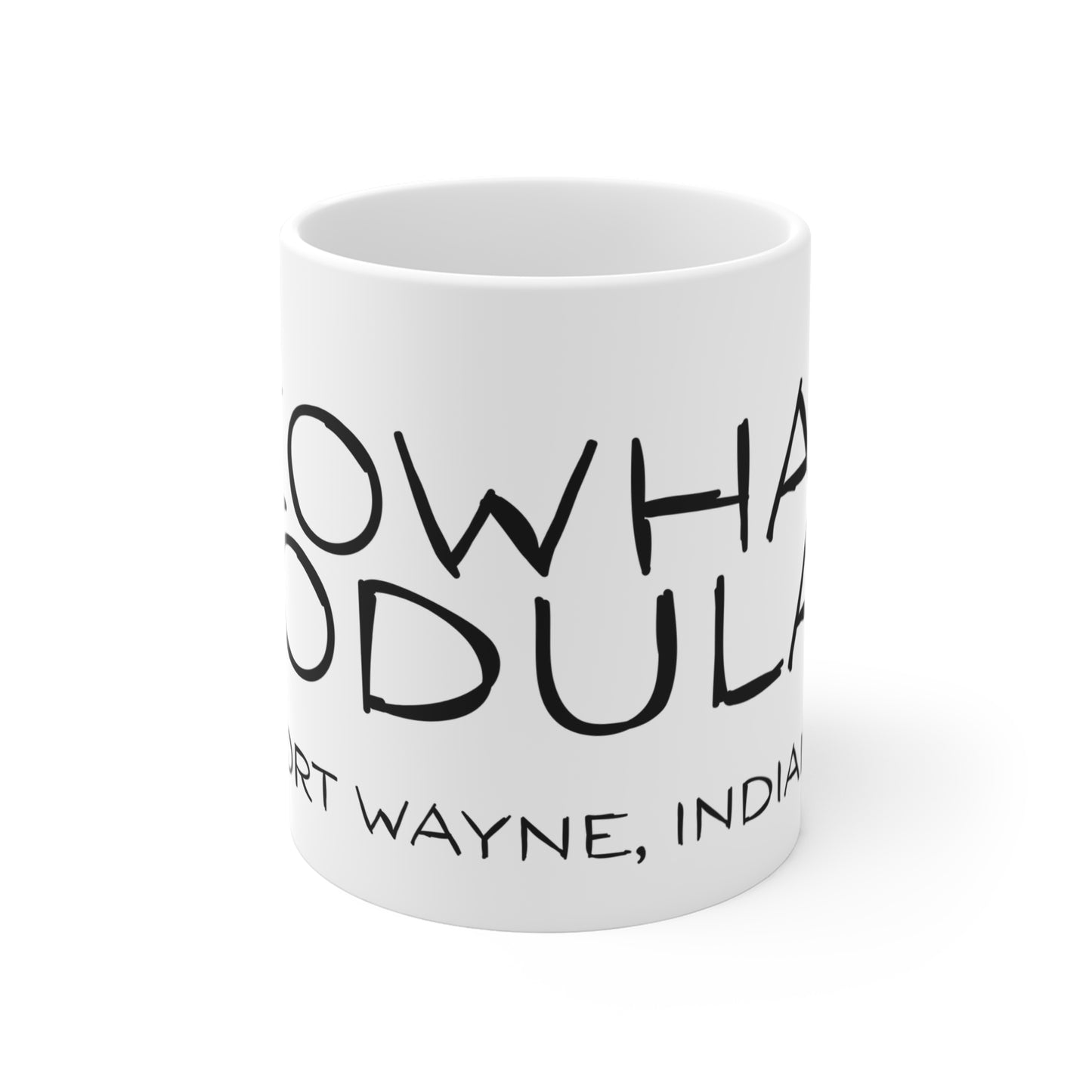 MeowHaus Modular Mug — Fort Wayne Cat Lover Coffee Cup (11 oz)