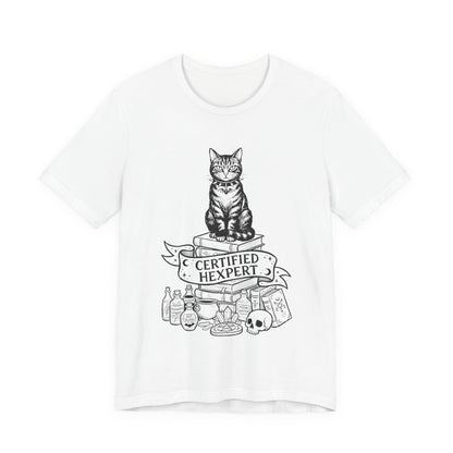 DarkArts Collection - Certified Hexpert Cat T-Shirt