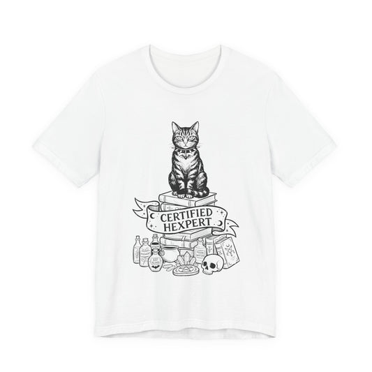 DarkArts Collection - Certified Hexpert Cat T-Shirt